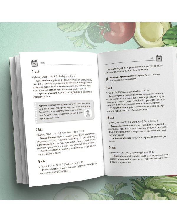 Лунный календарь садовода-огородника 2025. Сад, огород, здоровье, дом
