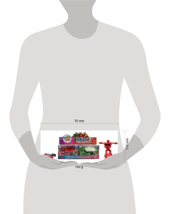 Анимационная игрушка для детей "Мини-трансформер"