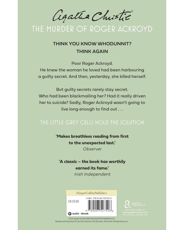Murder of Roger Ackroyd (Agatha Christie) Убийство Роджера Экройда (Агата Кристи) /Книги на английском языке