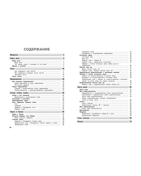 Полный годовой курс русского языка в таблицах и схемах: 2 класс