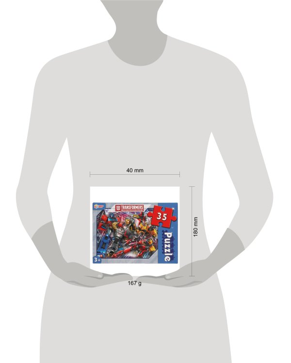 Трансформеры. Макси-пазлы  в коробке. Пазл 35 деталей. Умные игры в кор.24шт