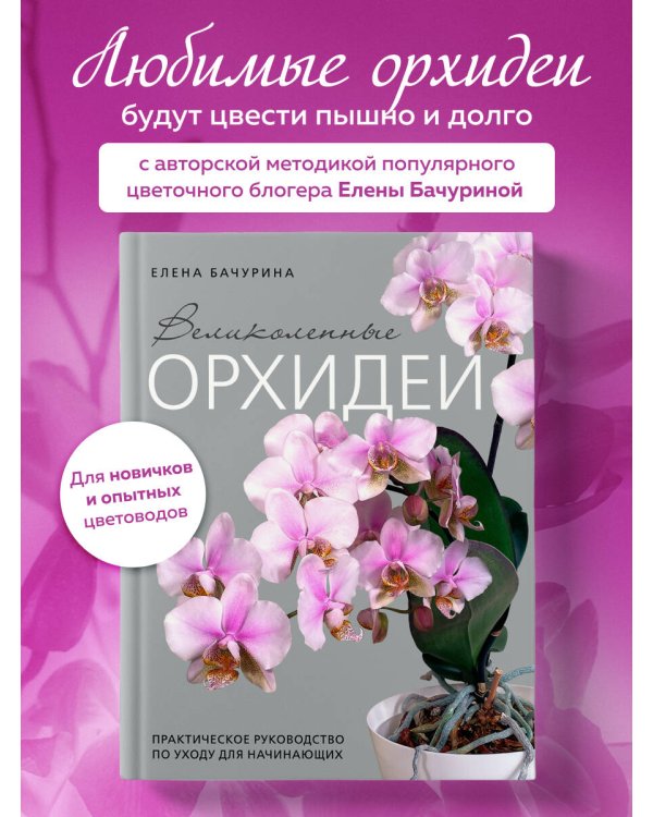 Великолепные орхидеи. Практичное руководство по уходу для начинающих