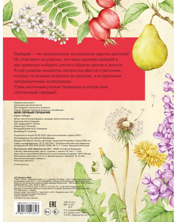 Мой первый гербарий