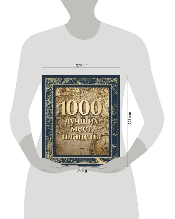 1000 лучших мест планеты (в коробе) (новое оформление)