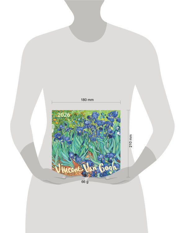 Винсент Ван Гог. Календарь настенный на 2026 год (170х170)