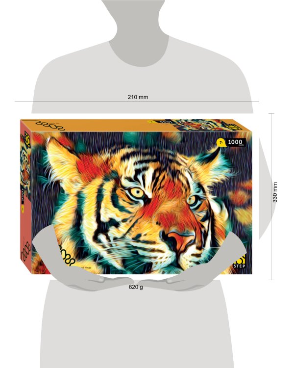 Мозаика "puzzle" 1000 "Тигр" (Символ года)