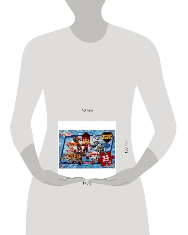 Суперщенки.  Puzzle 35 макси. 180х127х35мм. Умные игры в кор.24шт