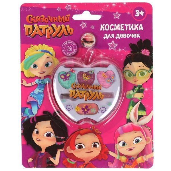 Косметика для девочек СКАЗОЧНЫЙ ПАТРУЛЬ тени для век, блистер МИЛАЯ ЛЕДИ в кор.2*288шт