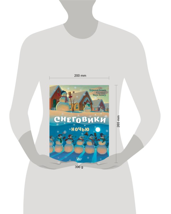 Снеговики ночью