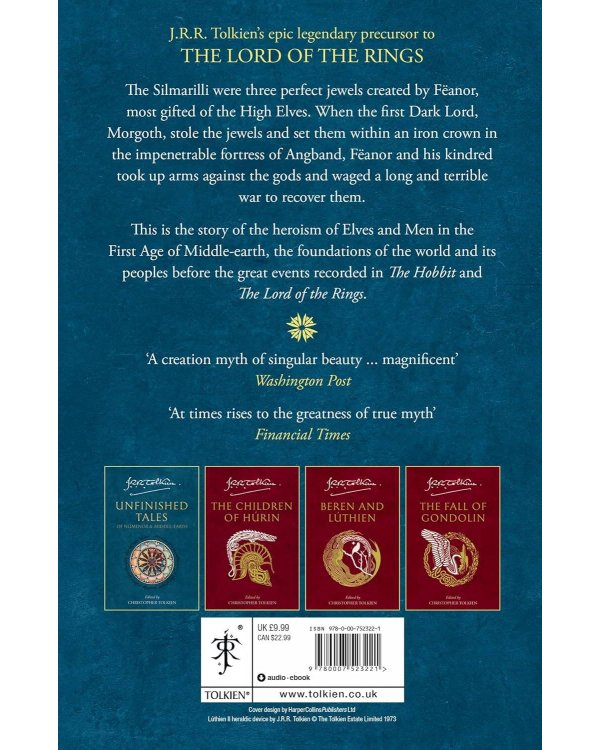 The Silmarillion (Tolkien J.R.R.) Сильмарион (Д.Р.Р Толкин) /Книги на английском языке