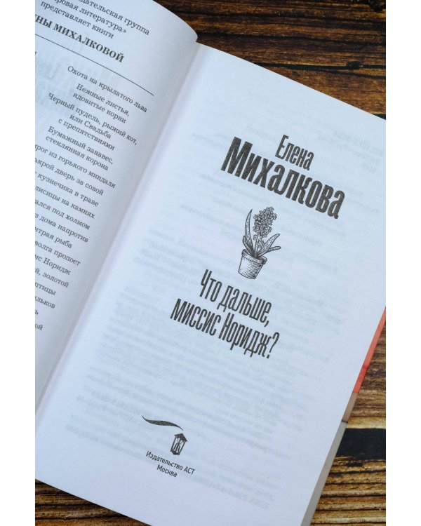 Что дальше, миссис Норидж?