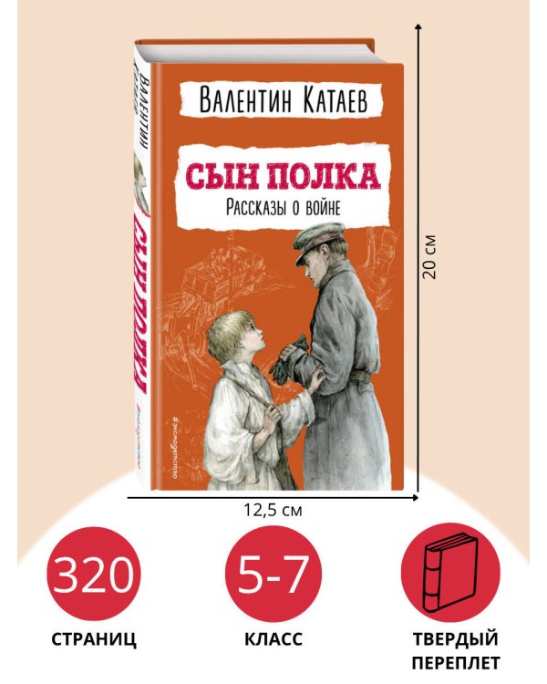 Сын полка. Рассказы о войне (ил. В. Канивца)