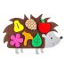 Развивающая игра «Ежик» (Фетр), 1201001