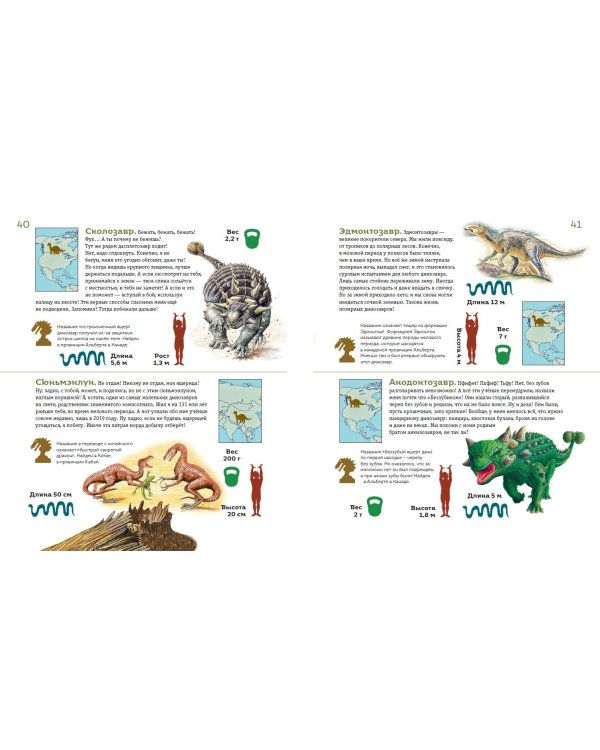 Книга рекордов динозавров