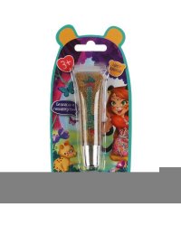 Косметика для девочек "ЭНЧАНТИМАЛС" гель-блестки д/тела и волос,золотой. МИЛАЯ ЛЕДИ в кор.4*24шт