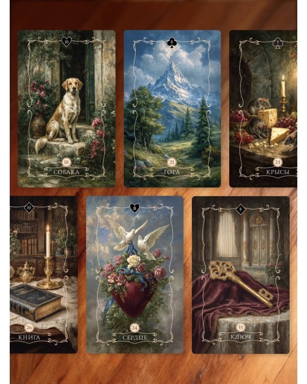 Вестник судьбы. Оракул Ленорман (41 карта и руководство по QR-коду в коробке)