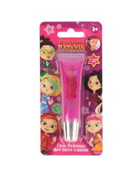 Косметика для девочек СКАЗОЧНЫЙ ПАТРУЛЬ гель-блестки д/тела и волос, розовый МИЛАЯ ЛЕДИ в кор.4*24шт