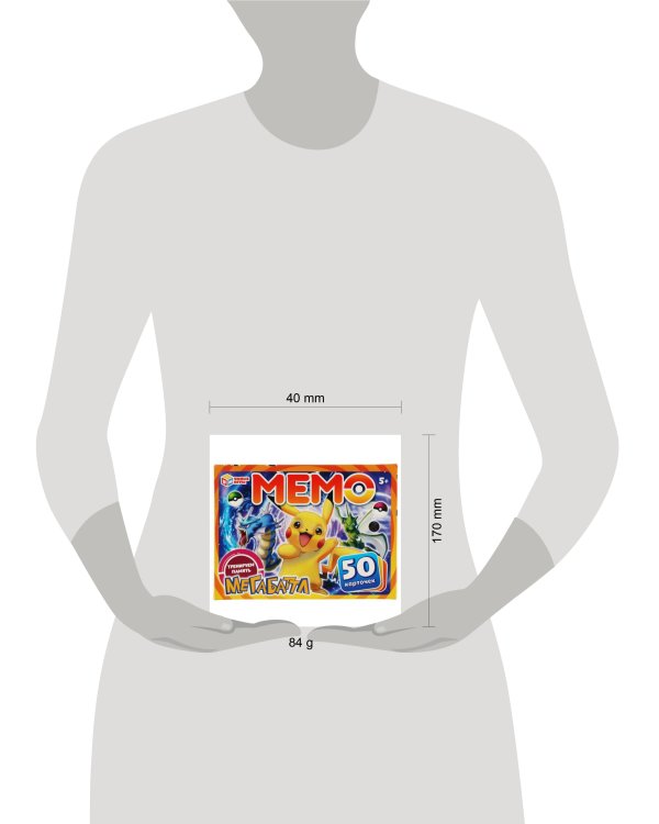 Мега баттл.МЕМО. Тренируем память.50 карточек 170х125х40мм. Умные игры в кор.50шт