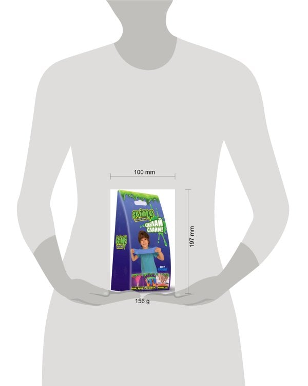 Малый набор для мальчиков Slime "Лаборатория", синий, 100 гр.