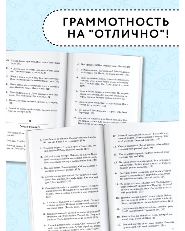 Большой сборник диктантов по русскому языку. 1-4 классы