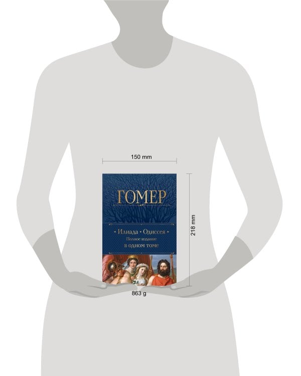 Илиада. Одиссея. Полное издание в одном томе