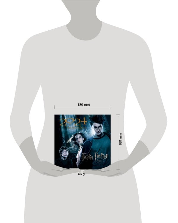 Гарри Поттер и узник Азкабана. Календарь настенный на 2024 год (170х170 мм)