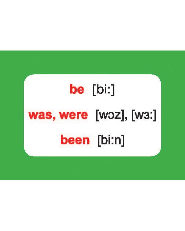 100 неправильных глаголов английского языка