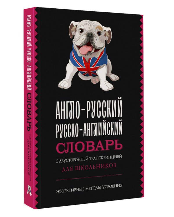 Англо-русский русско-английский словарь с двусторонней транскрипцией для школьников