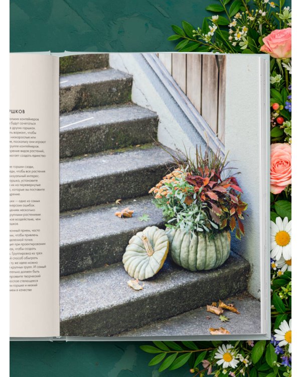 Магия контейнерного сада. Цветочный дизайн террас, веранд, балконов, патио и маленьких садов