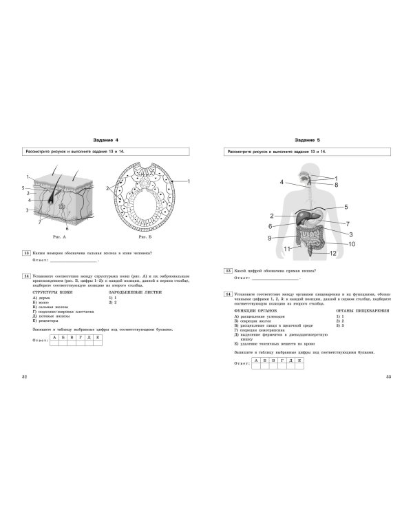 ЕГЭ-2024. Биология. Тематические тренировочные задания