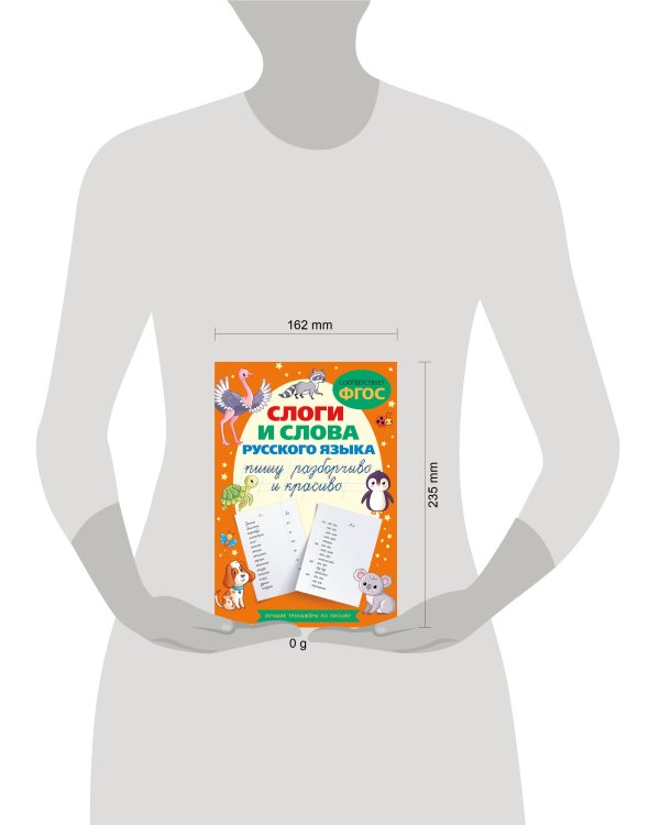 Слоги и слова русского языка. Пишу разборчиво и красиво