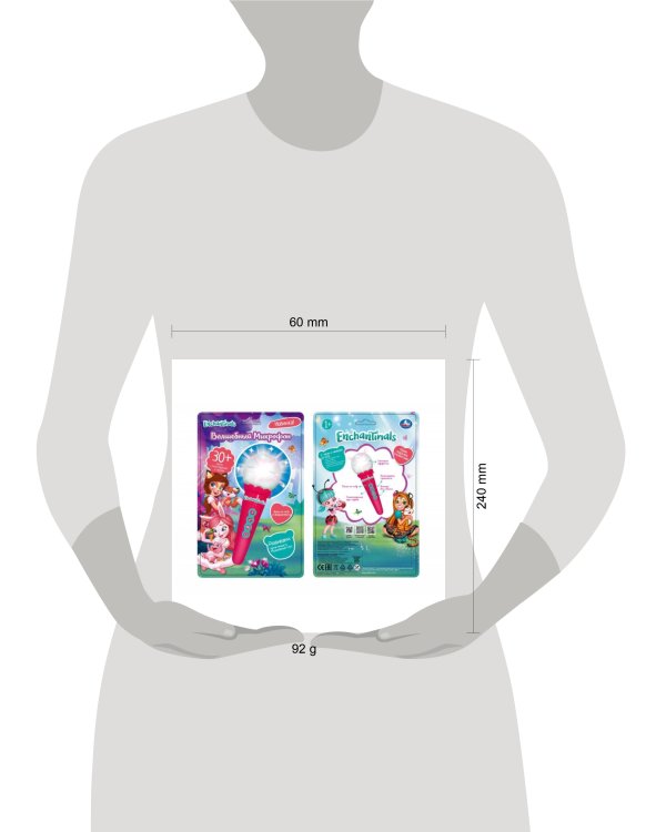 Микрофон enchantimals ЭНЧАНТИМАЛС волшебный микрофон enchantimals. + блист./бат. Умка в кор.120шт