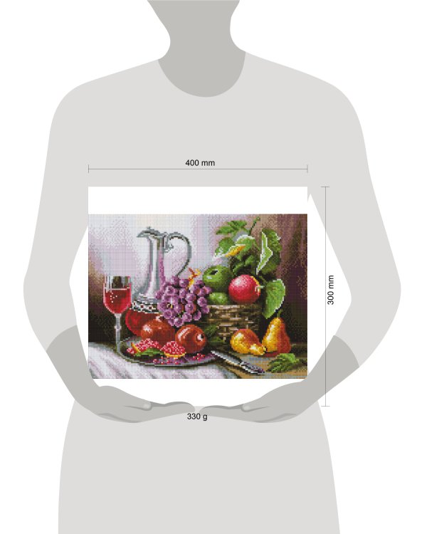 704-BK-S Натюрморт с фруктами