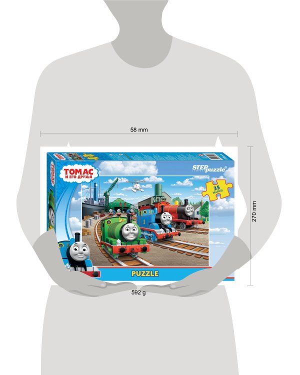 Мозаика "puzzle" 35 MAXI "Томас и его друзья" (Галейн (Томас) Лимитед)