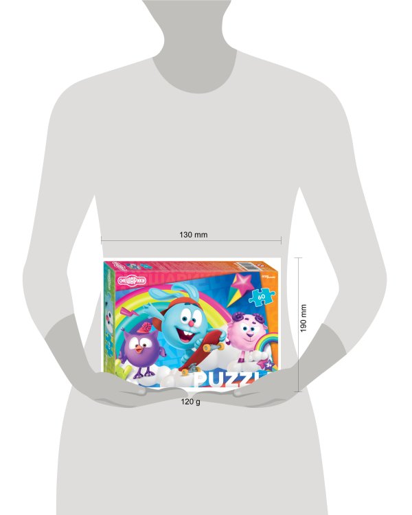 Мозаика "puzzle" 60 "Смешарики (new)" (Мармелад Медиа)