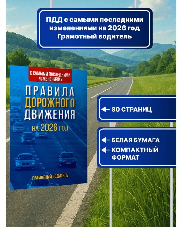 Правила дорожного движения с самыми последними изменениями на 2026 год. Грамотный водитель