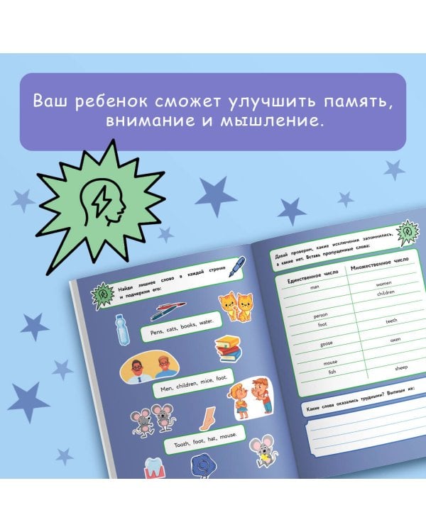 Английский язык. Визуальная грамматика для школьников