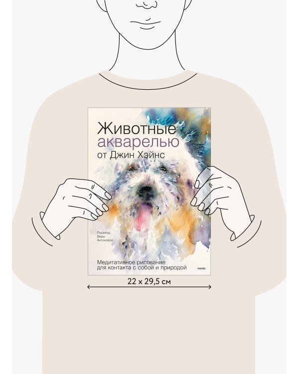 Животные акварелью от Джин Хэйнс. Медитативное рисование для контакта с собой и природой