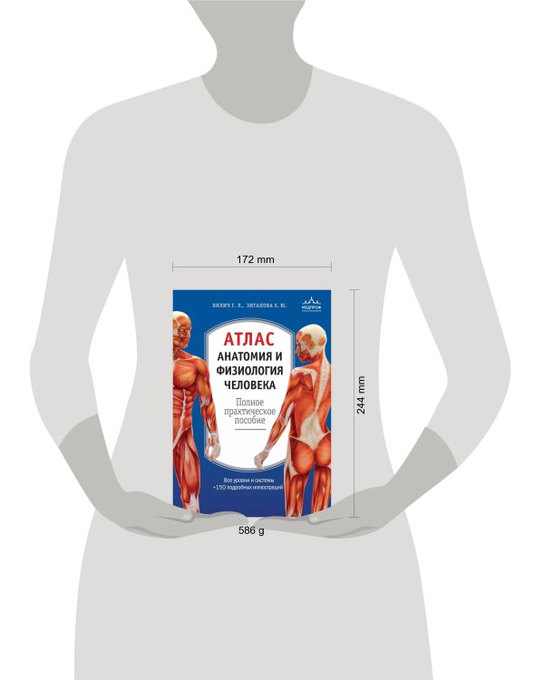 Атлас. Анатомия и физиология человека: полное практическое пособие. 2-е издание, дополненное