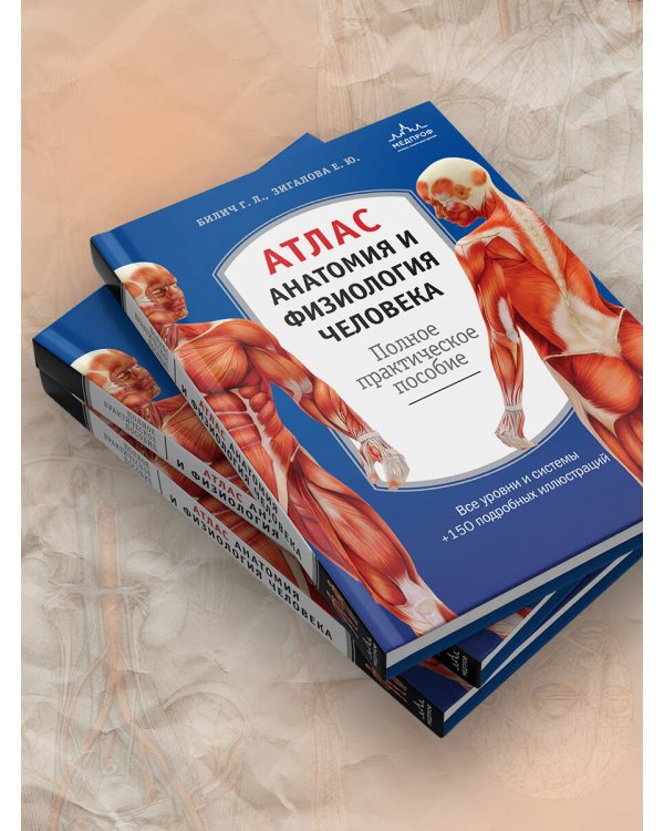Атлас. Анатомия и физиология человека: полное практическое пособие. 2-е издание, дополненное