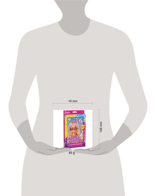 Алмазная мозаика Barbie  10х15 см