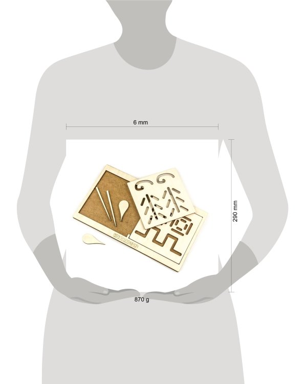 Настольная игра «Межполушарные доски.Квадрат», 134102