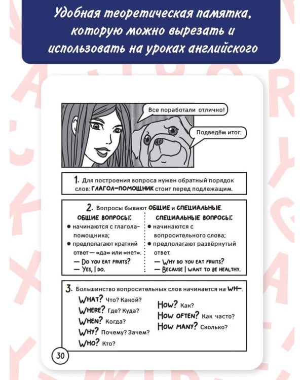 Английский язык. Вопросительные слова