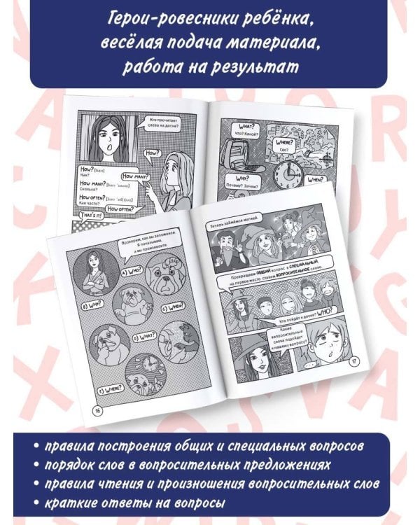 Английский язык. Вопросительные слова