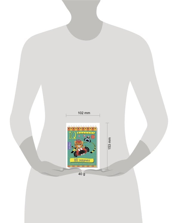 Умный блокнот. 80 задачек на внимание для самых маленьких 3+