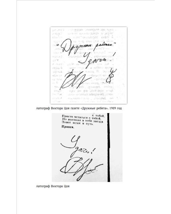 Виктор Цой. Своими словами. Книга интервью. 1983-1990