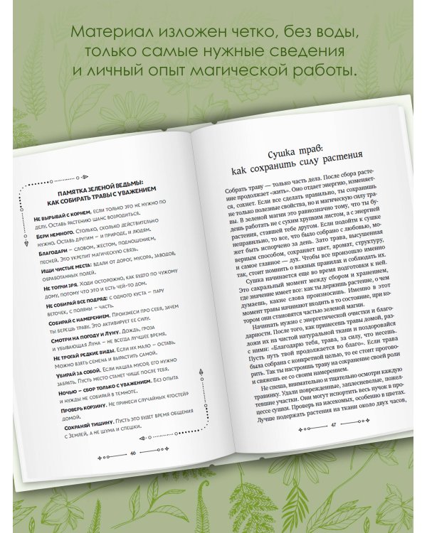 Магия трав и растений. Зеленое волшебство в твоих руках: рецепты, свечи, лунные ритуалы