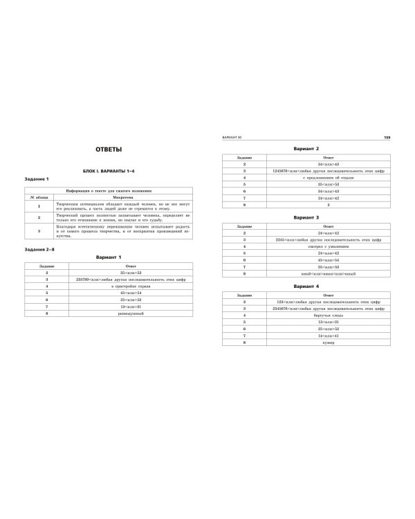 ОГЭ-2024. Русский язык. Тренировочные варианты. 30 вариантов