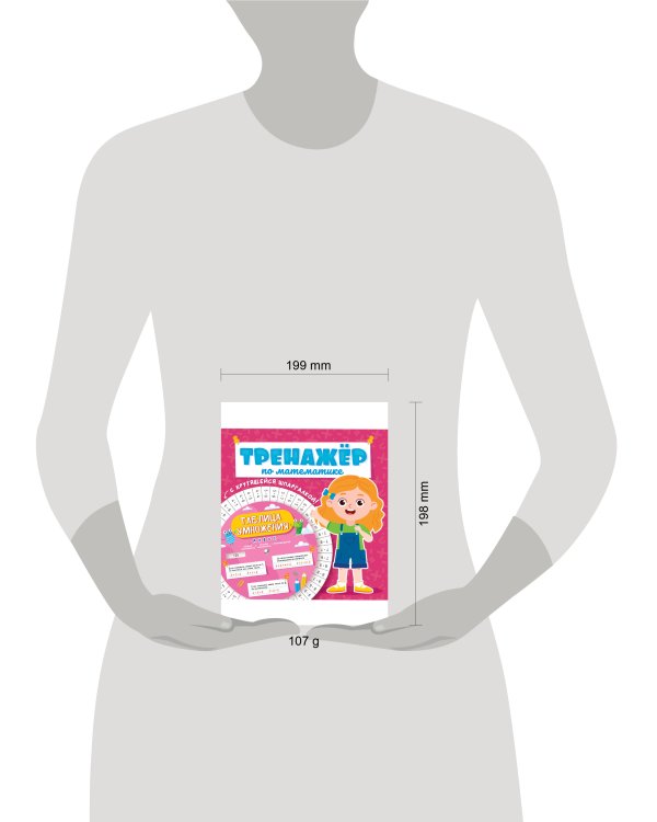 ТРЕНАЖЁР ПО МАТЕМАТИКЕ С КРУТЯЩЕЙСЯ ШПАРГАЛКОЙ. ДЛЯ ДЕВОЧЕК