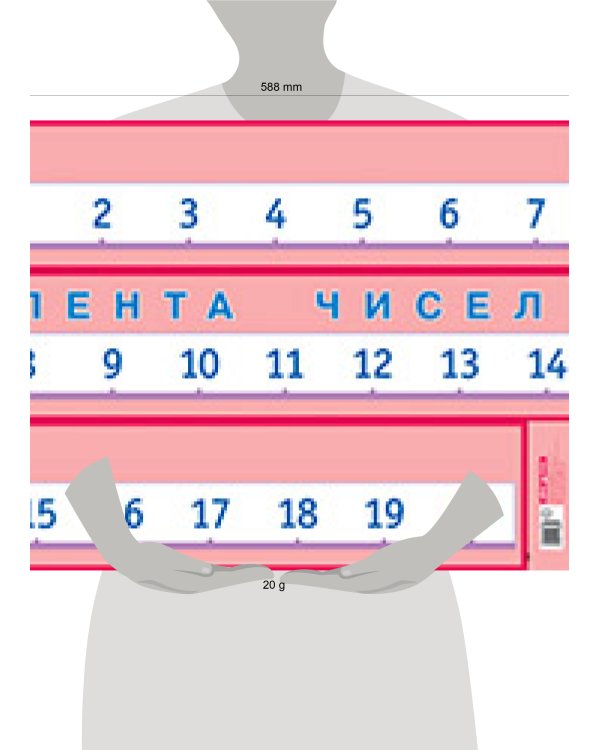 Лента чисел. Наглядное пособие для начальной школы